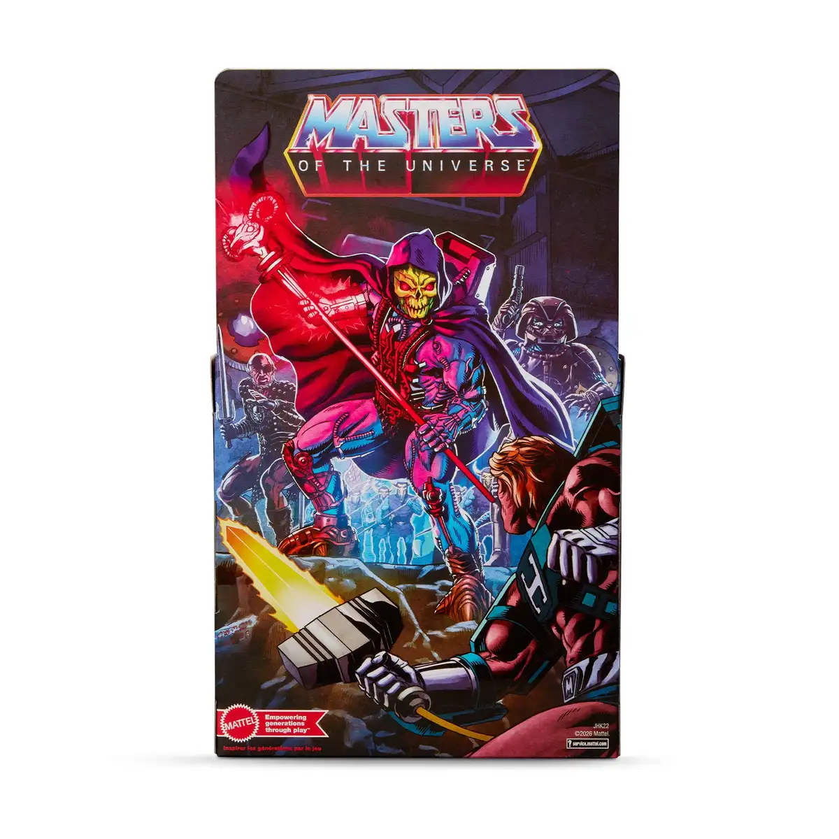 Masters of the Universe Origins Deluxe Laser Light Skeletor 08