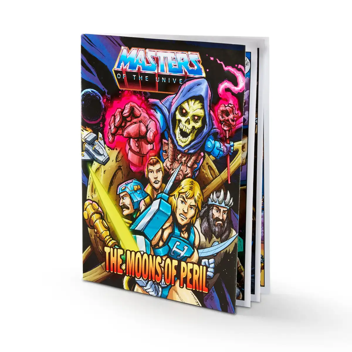 Masters of the Universe Origins Deluxe Laser Light Skeletor 09