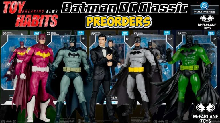 McFarlane DC Multiverse Batman DC Classic Wave 6 Preorders