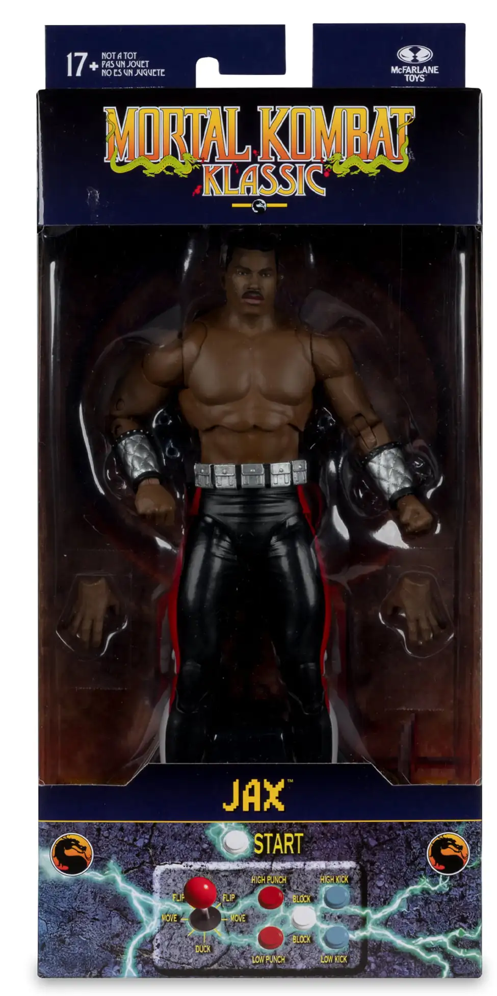 Mortal Kombat Klassic Jax 7 Action Figure 10