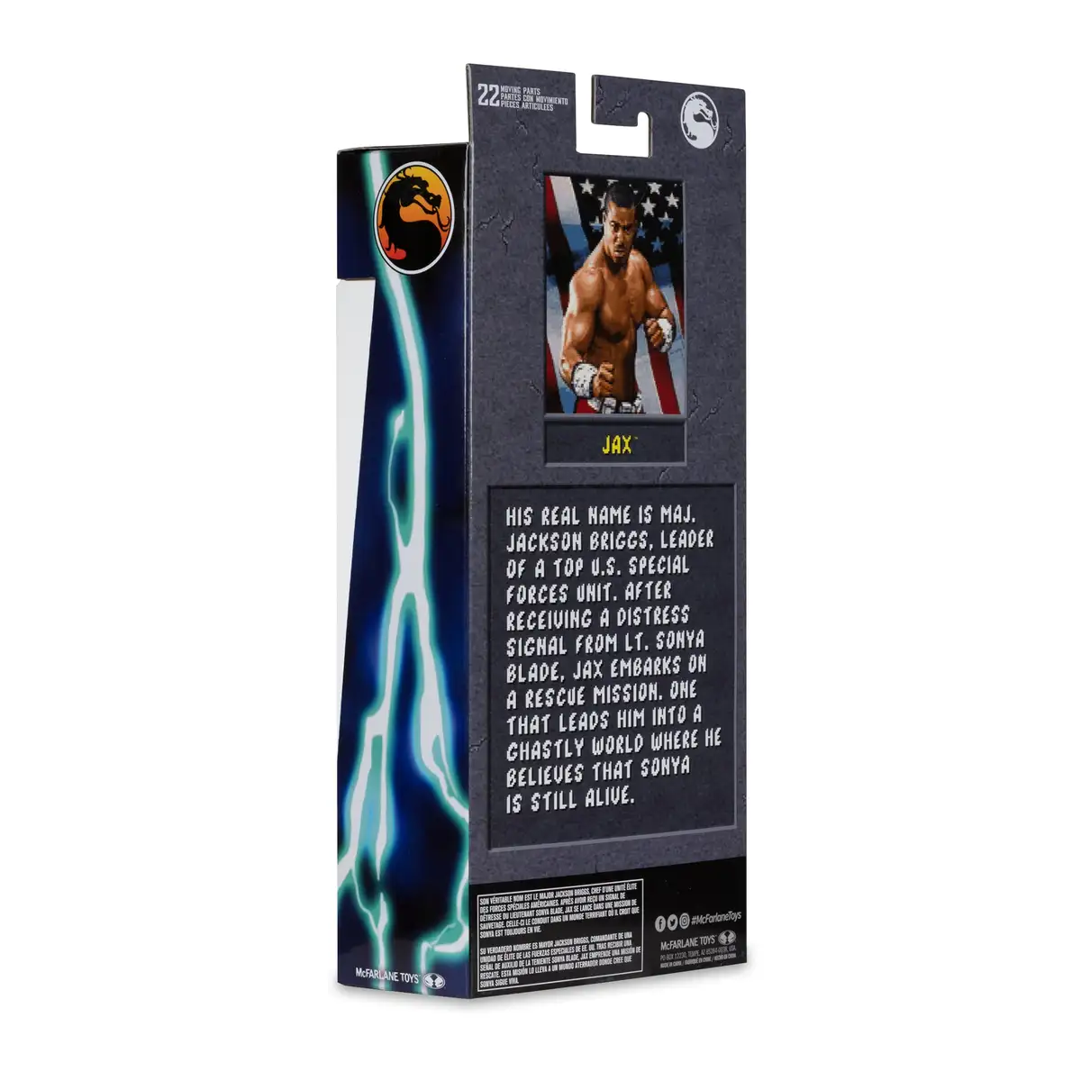 Mortal Kombat Klassic Jax 7 Action Figure 12