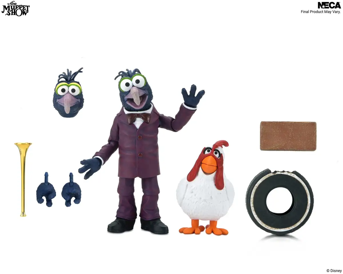 NECA The Muppets Ultimate Gonzo with Camilla 9