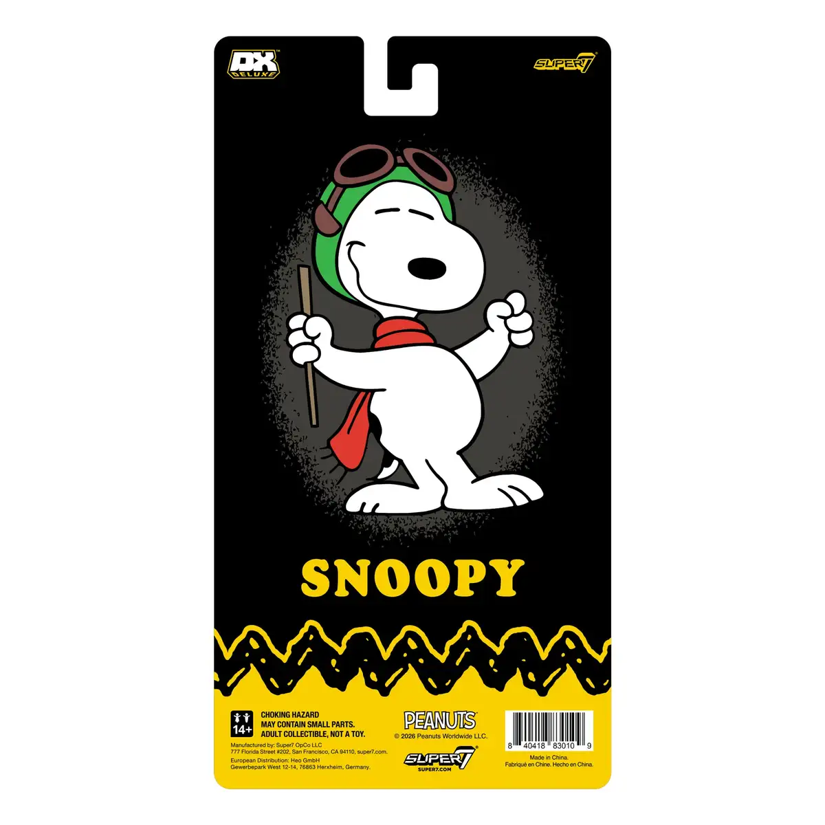 Peanuts Deluxe Snoopy (Flying Ace) Action Figure 06