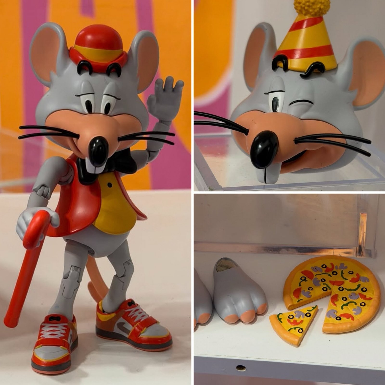 Sneak Attack Toys Inspector Gadget, Chuck E Cheese & Denver the Last Dinosaur NYCC 2026 Booth Images 1