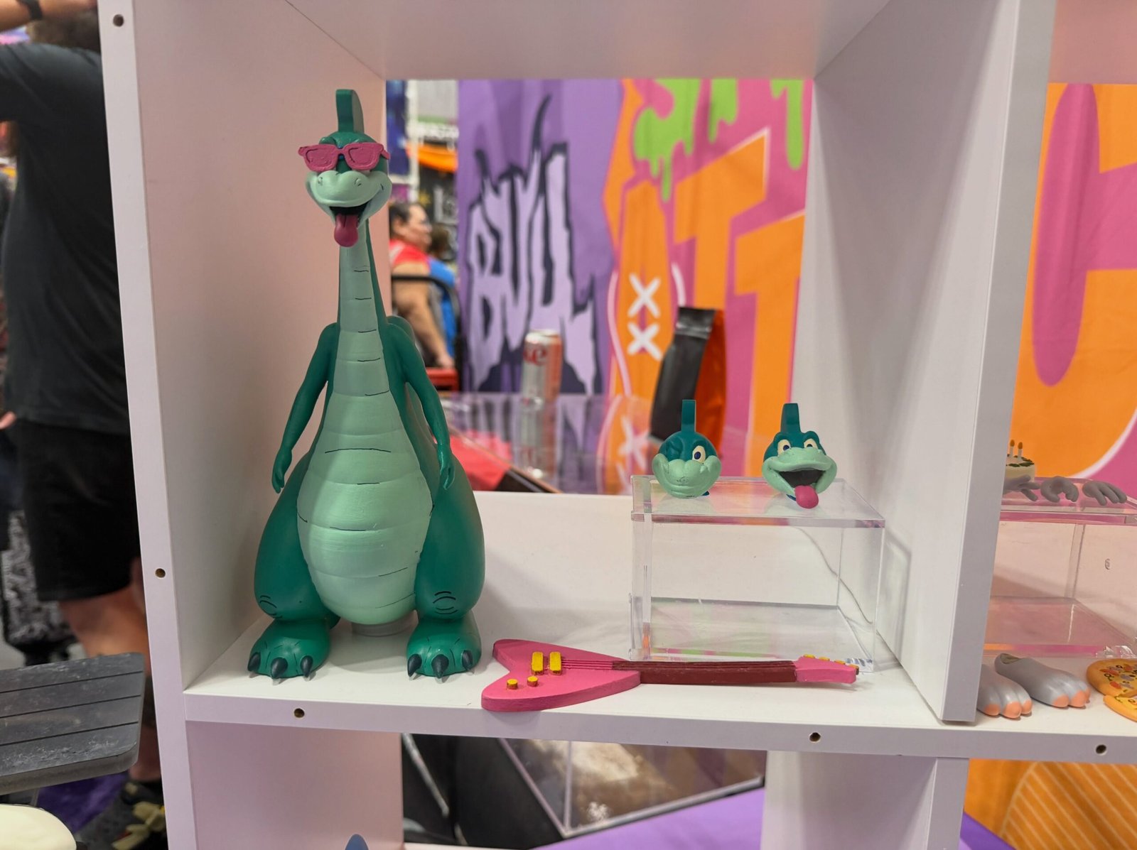 Sneak Attack Toys Inspector Gadget, Chuck E Cheese & Denver the Last Dinosaur NYCC 2026 Booth Images 12
