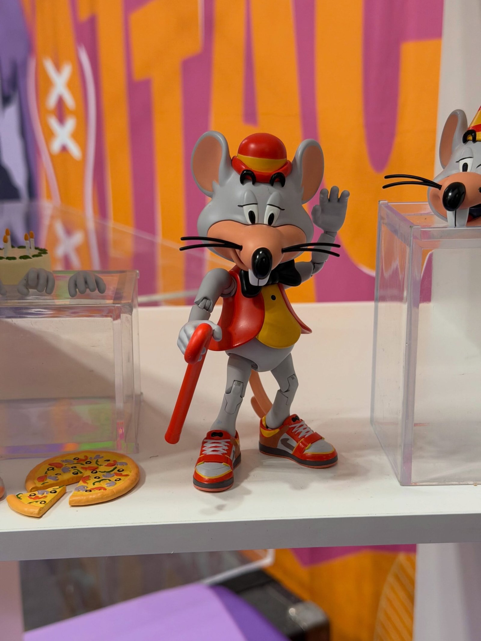 Sneak Attack Toys Inspector Gadget, Chuck E Cheese & Denver the Last Dinosaur NYCC 2026 Booth Images 5