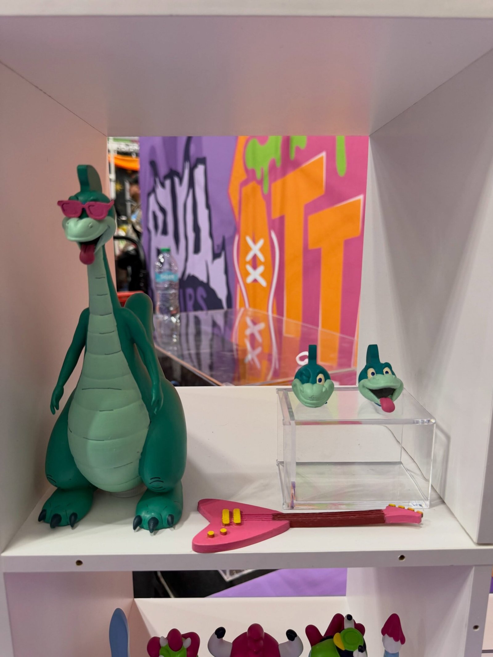 Sneak Attack Toys Inspector Gadget, Chuck E Cheese & Denver the Last Dinosaur NYCC 2026 Booth Images 8