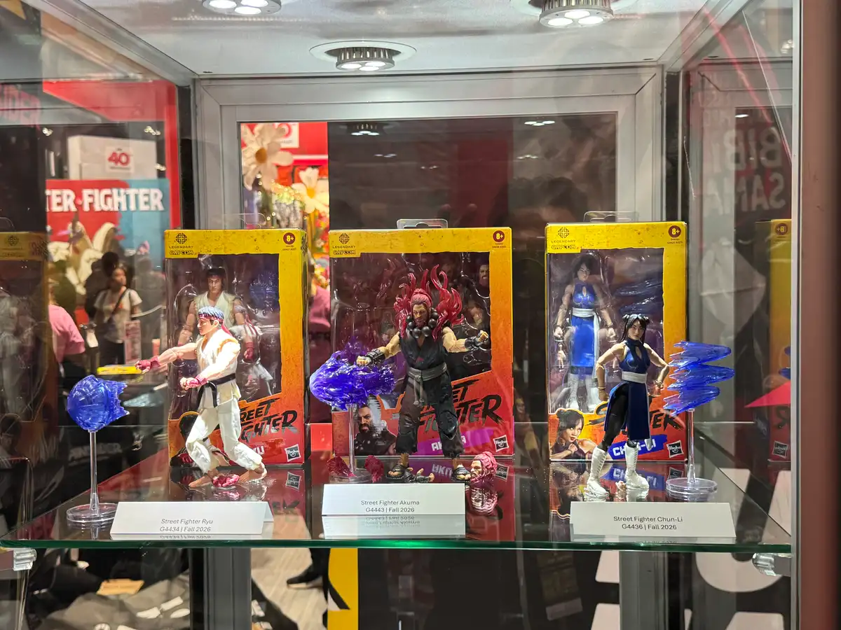 Street Fighter Movie Hasbro Pop Insider Display NYCC 2026 1
