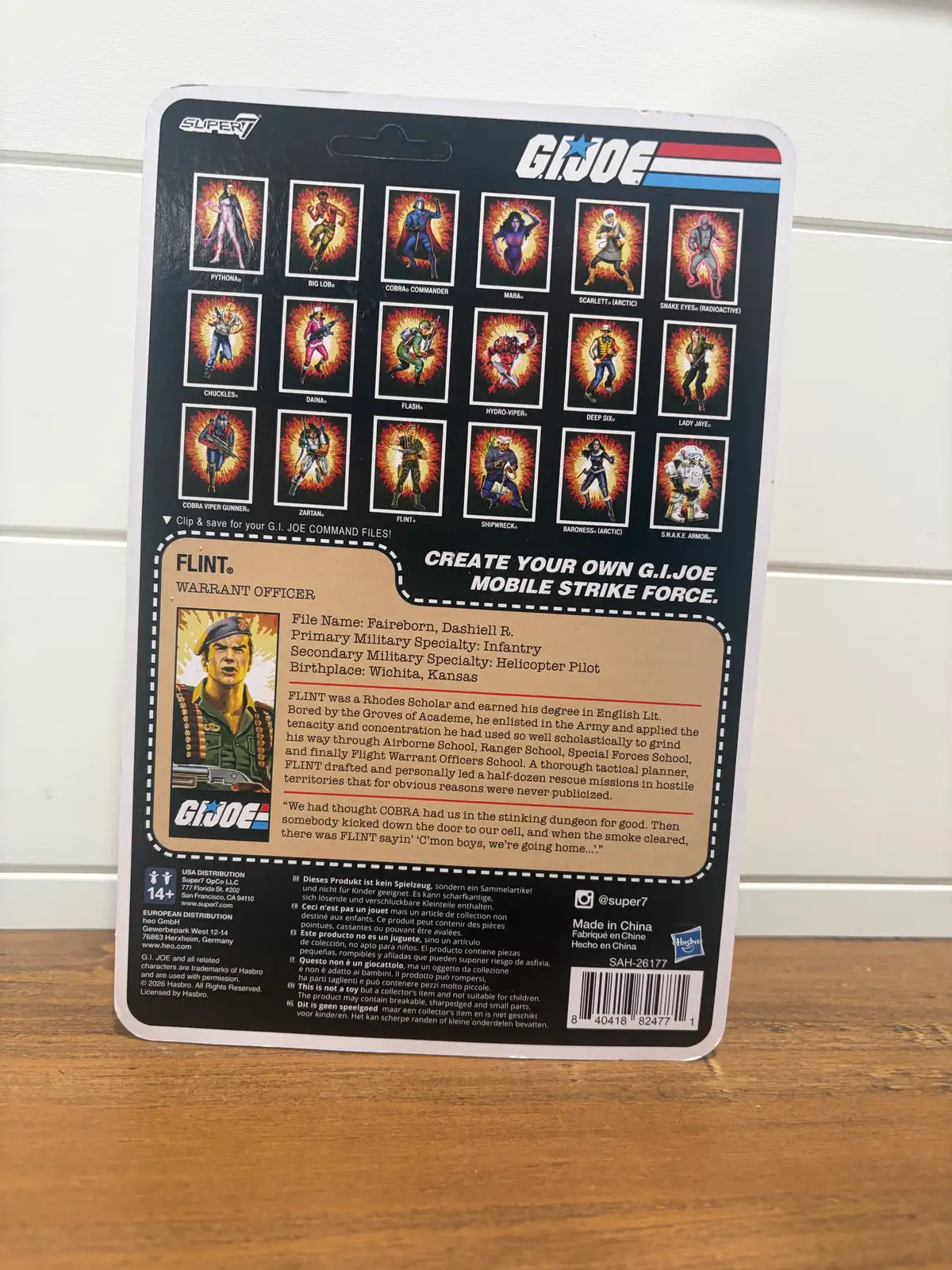 Super7 GI Joe ReAction+ Wave 10 IH 6