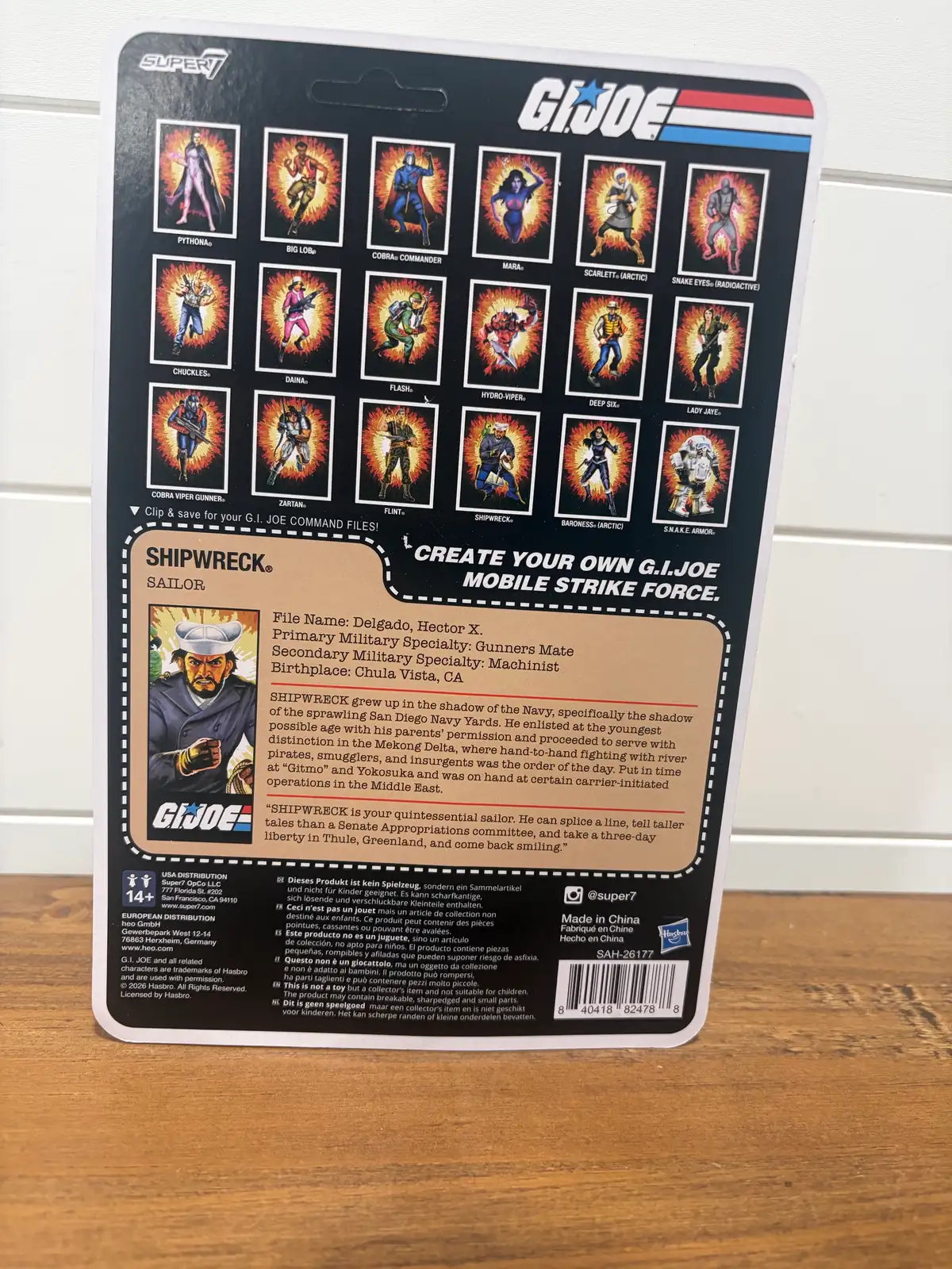 Super7 GI Joe ReAction+ Wave 10 IH 8