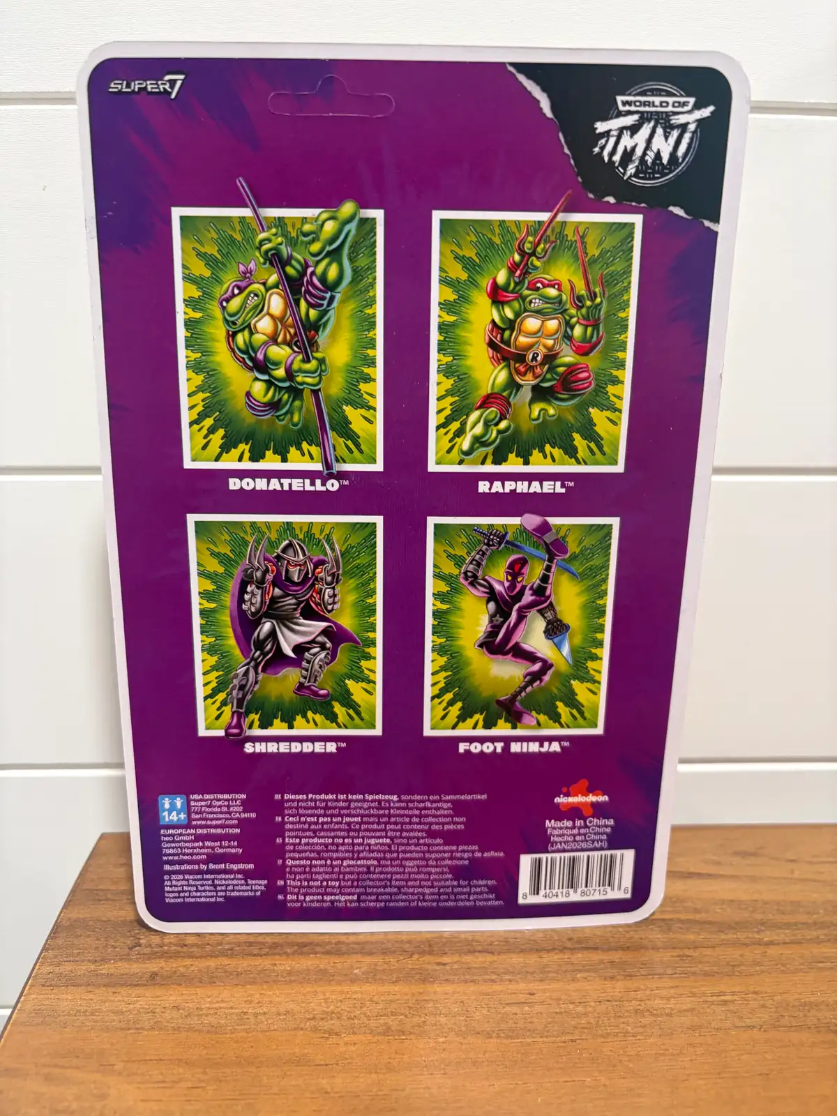 Super7 TMNT Foot Ninja Wave 1 ReAction+ IH 2