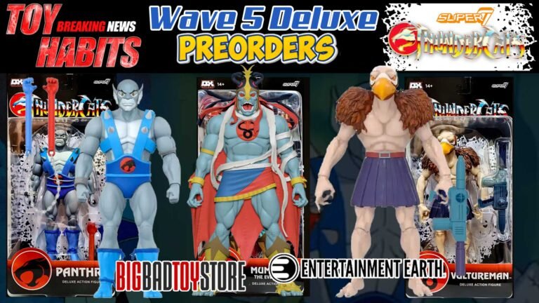 Super7 Thundercats Deluxe Wave 5 Preorders on BBTS & EE