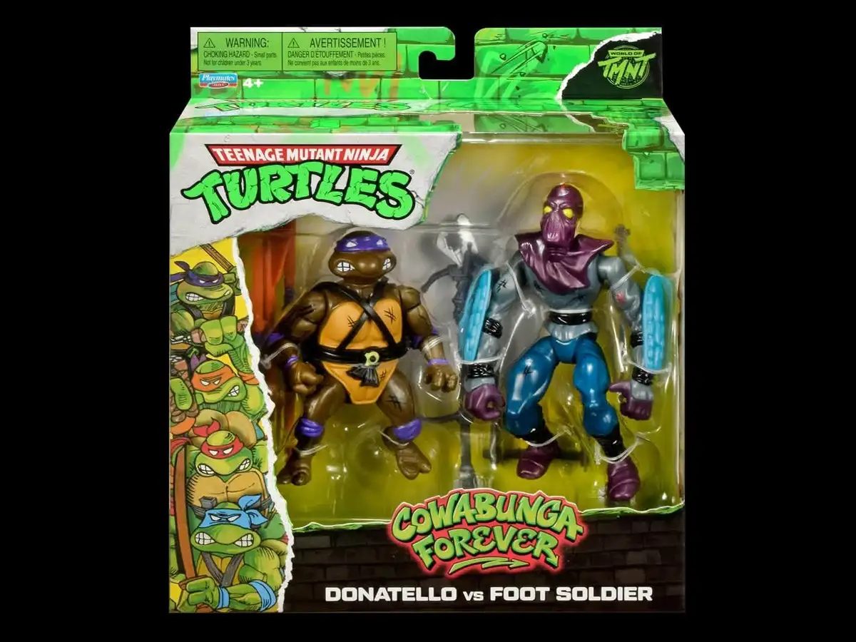 TMNT Cowabunga Forever 1988 Classic Figure 2 Packs 2