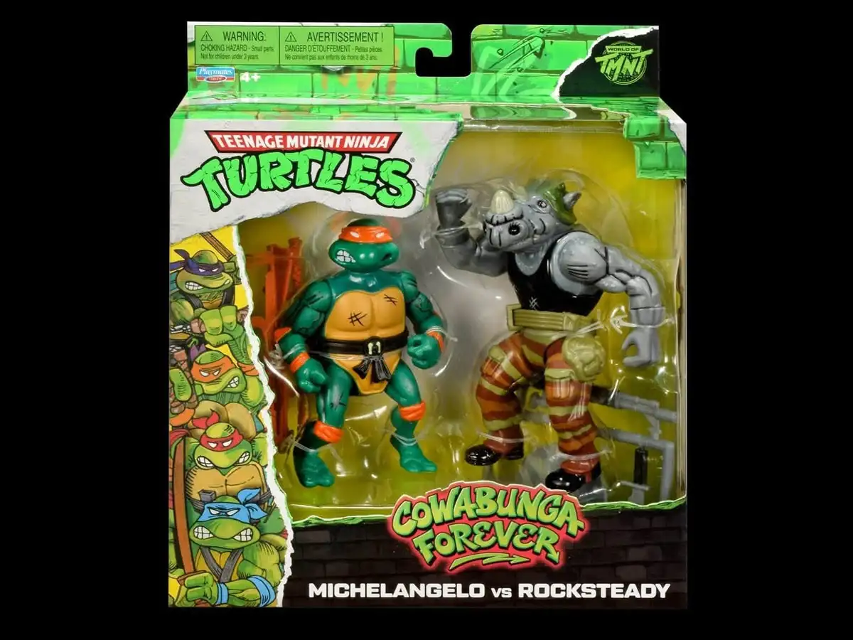 TMNT Cowabunga Forever 1988 Classic Figure 2 Packs 4