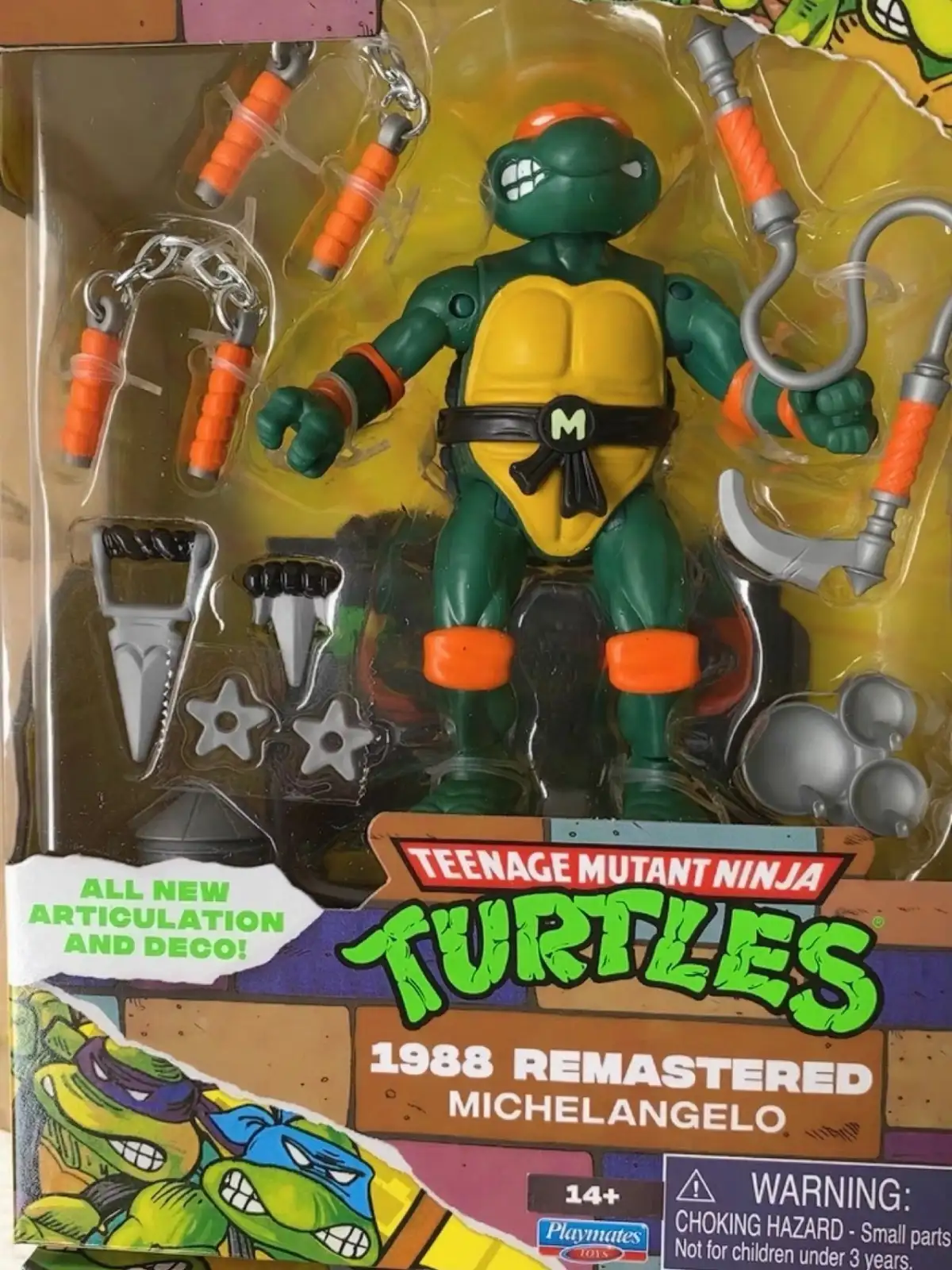 TMNT Movie 5 Pack & 1988 Classic Figures 5