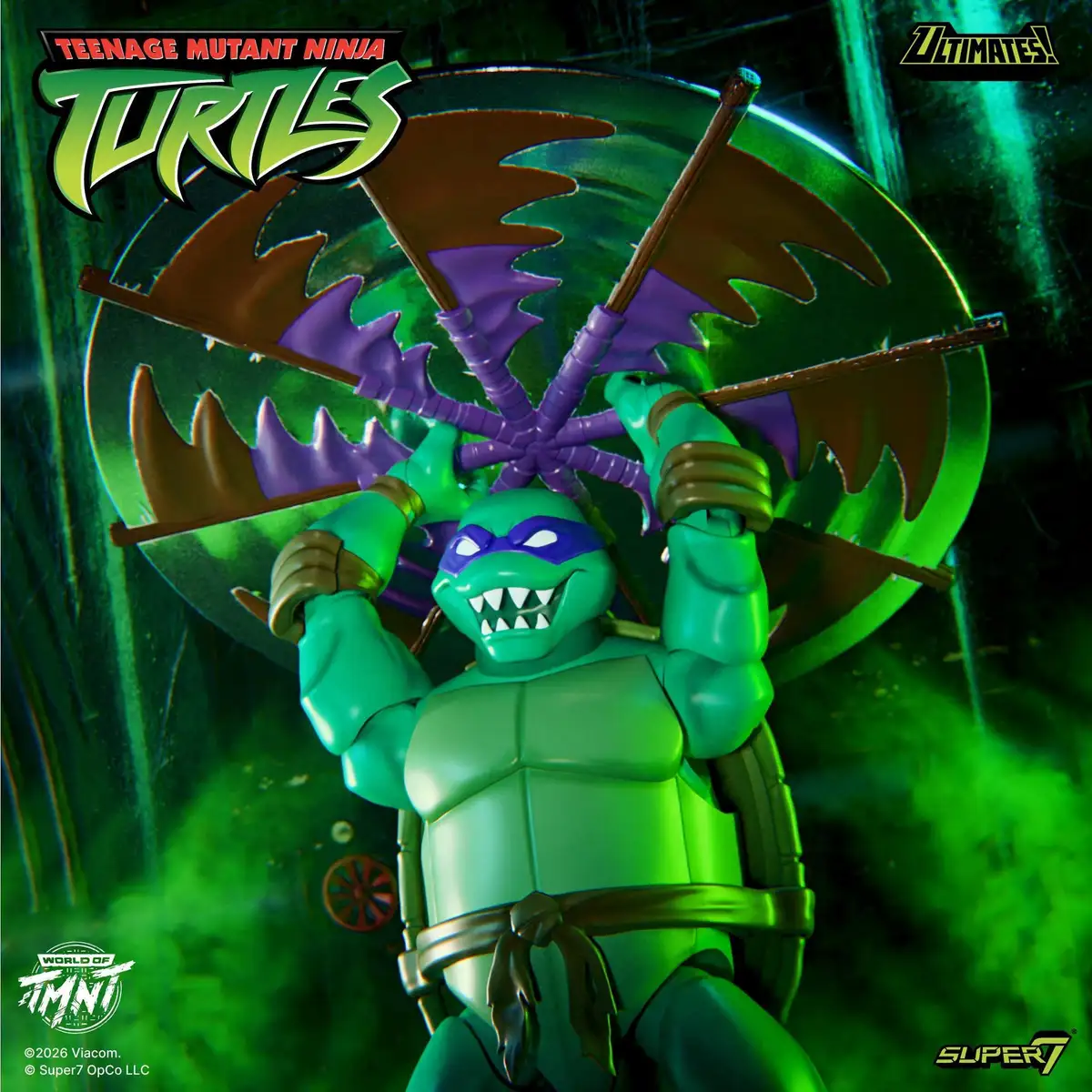 Teenage Mutant Ninja Turtles ULTIMATES! Wave 16 (Nightmare Turtles) Michelangelo, Leonardo, Donatello & Raphael 08