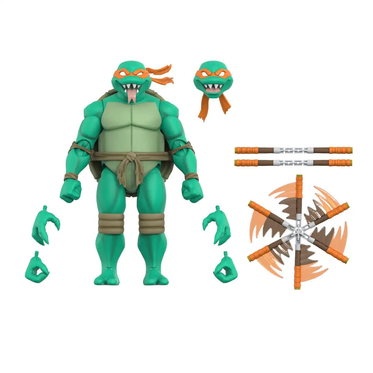 Teenage Mutant Ninja Turtles ULTIMATES! Wave 16 (Nightmare Turtles) Michelangelo, Leonardo, Donatello & Raphael 09