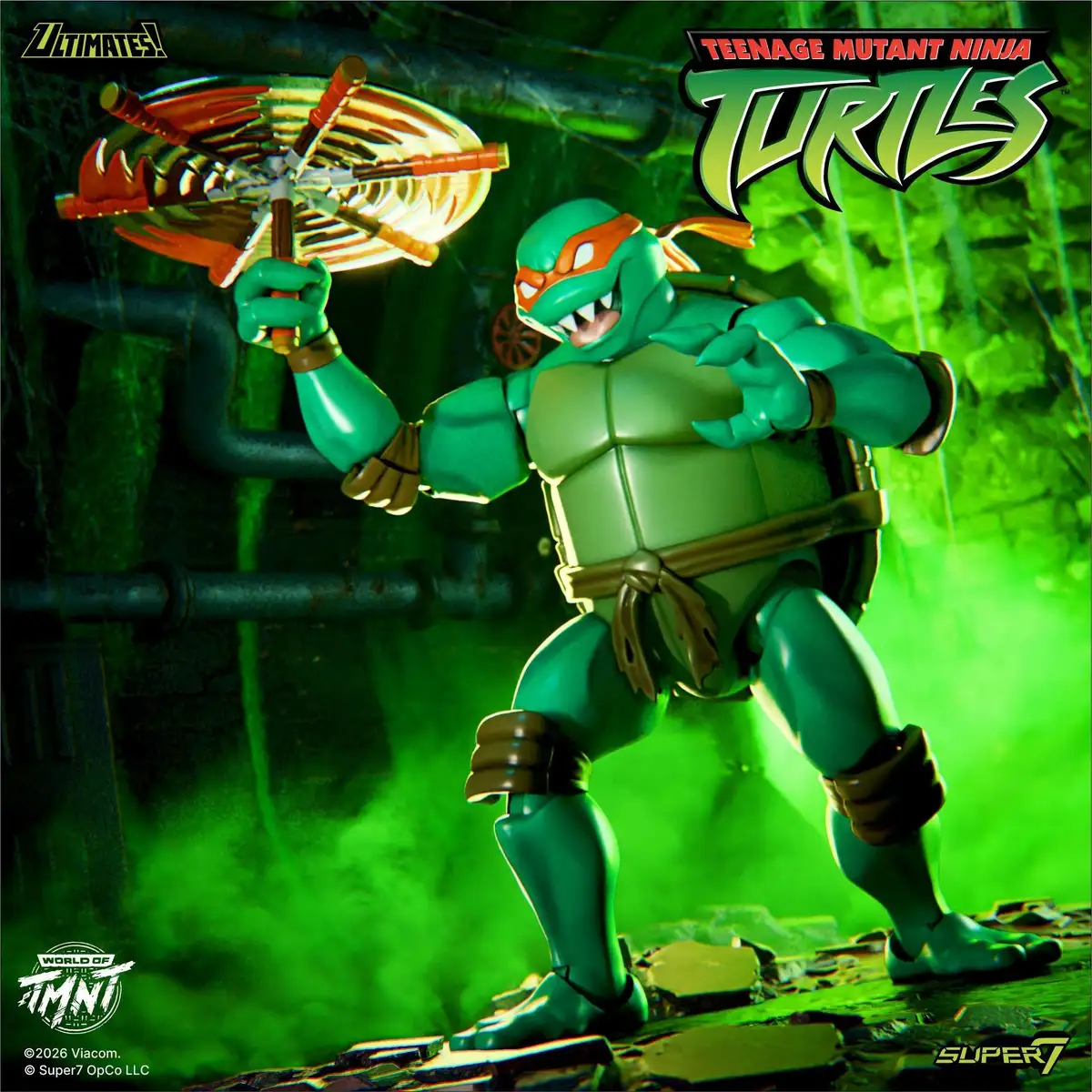 Teenage Mutant Ninja Turtles ULTIMATES! Wave 16 (Nightmare Turtles) Michelangelo, Leonardo, Donatello & Raphael 10