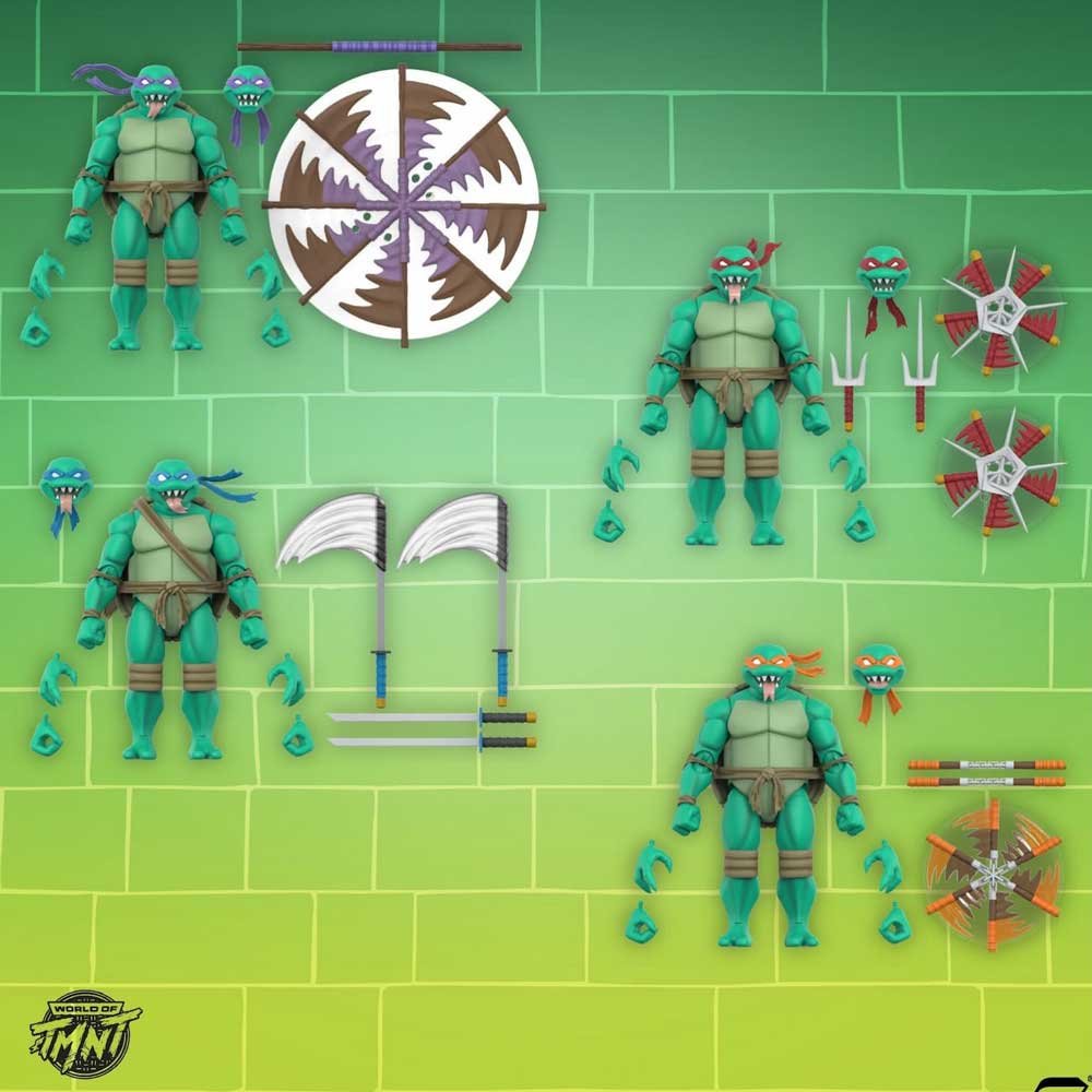 Teenage-Mutant-Ninja-Turtles-ULTIMATES!-Wave-16-(Nightmare-Turtles)---Michelangelo,-Leonardo,-Donatello-&-Raphael-12