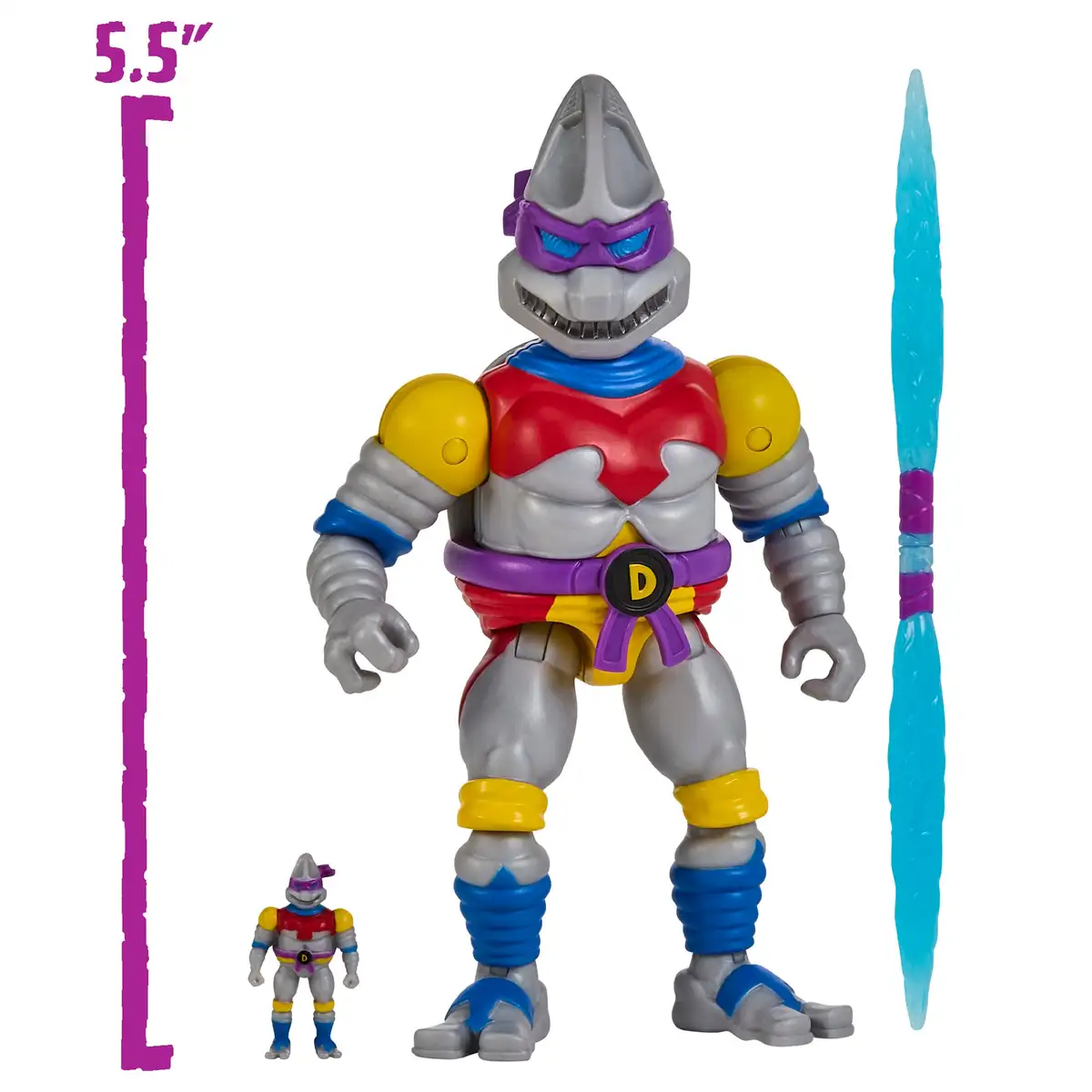 Teenage Mutant Ninja Turtles x Godzilla Cross Over Donnie x Jet Jaguar (Mechanical Mutant) Action Figure 06