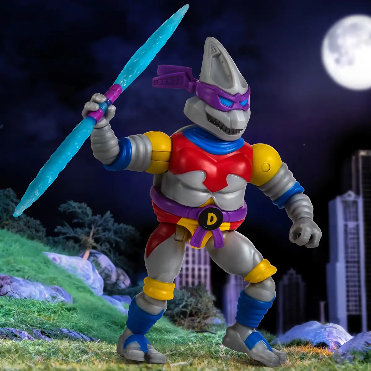 Teenage Mutant Ninja Turtles x Godzilla Cross Over Donnie x Jet Jaguar (Mechanical Mutant) Action Figure 10