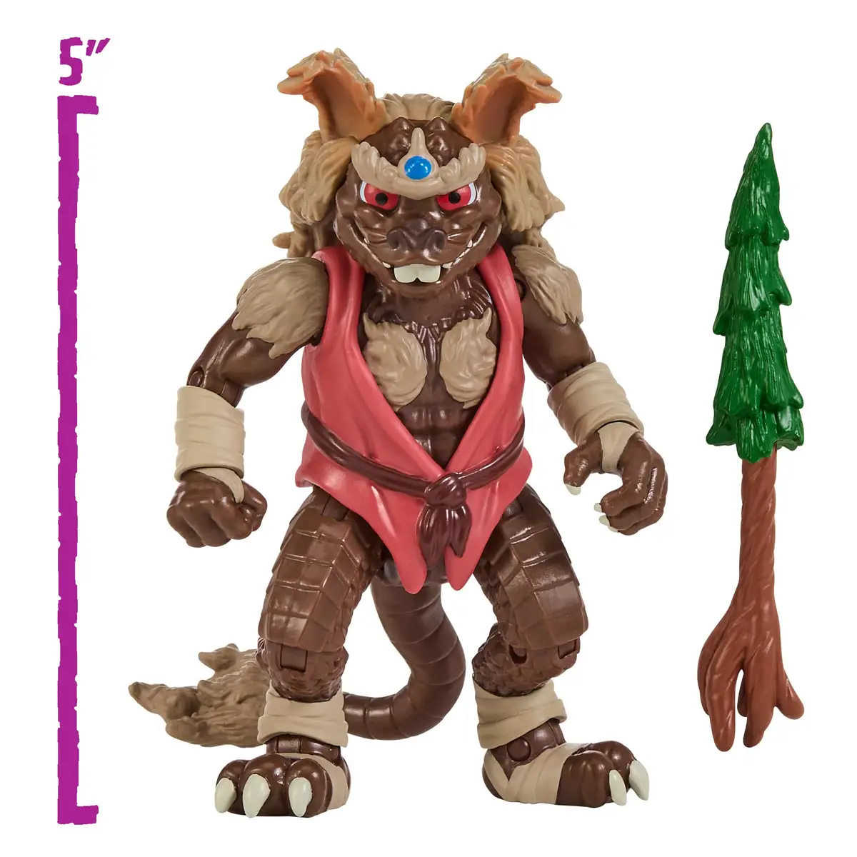 Teenage Mutant Ninja Turtles x Godzilla Cross Over Splinter x King Caesar (Mystical Mentor) Action Figure 05