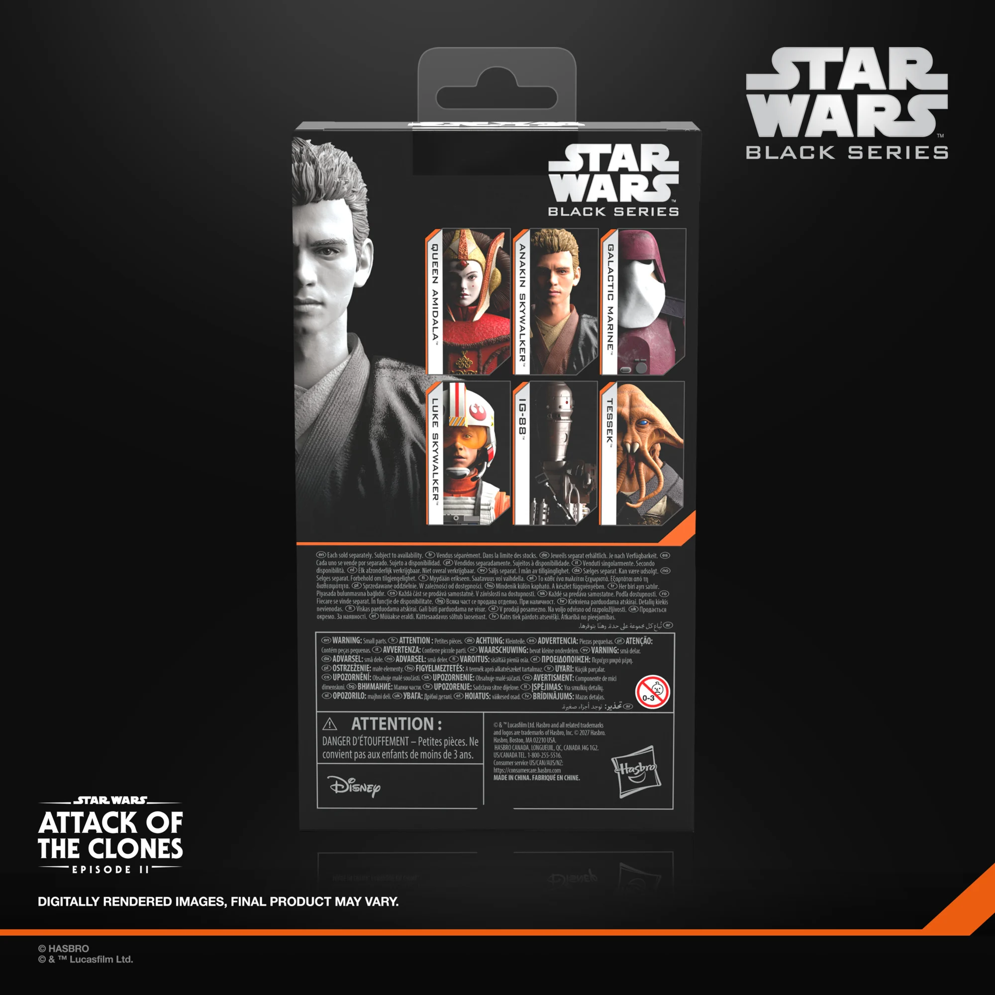 The Star Wars Black Series Saga Edition Individual packages 3