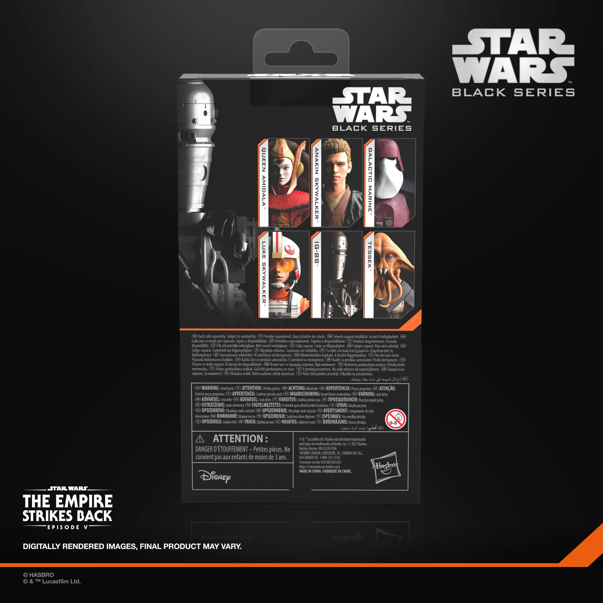 The Star Wars Black Series Saga Edition Individual packages 5
