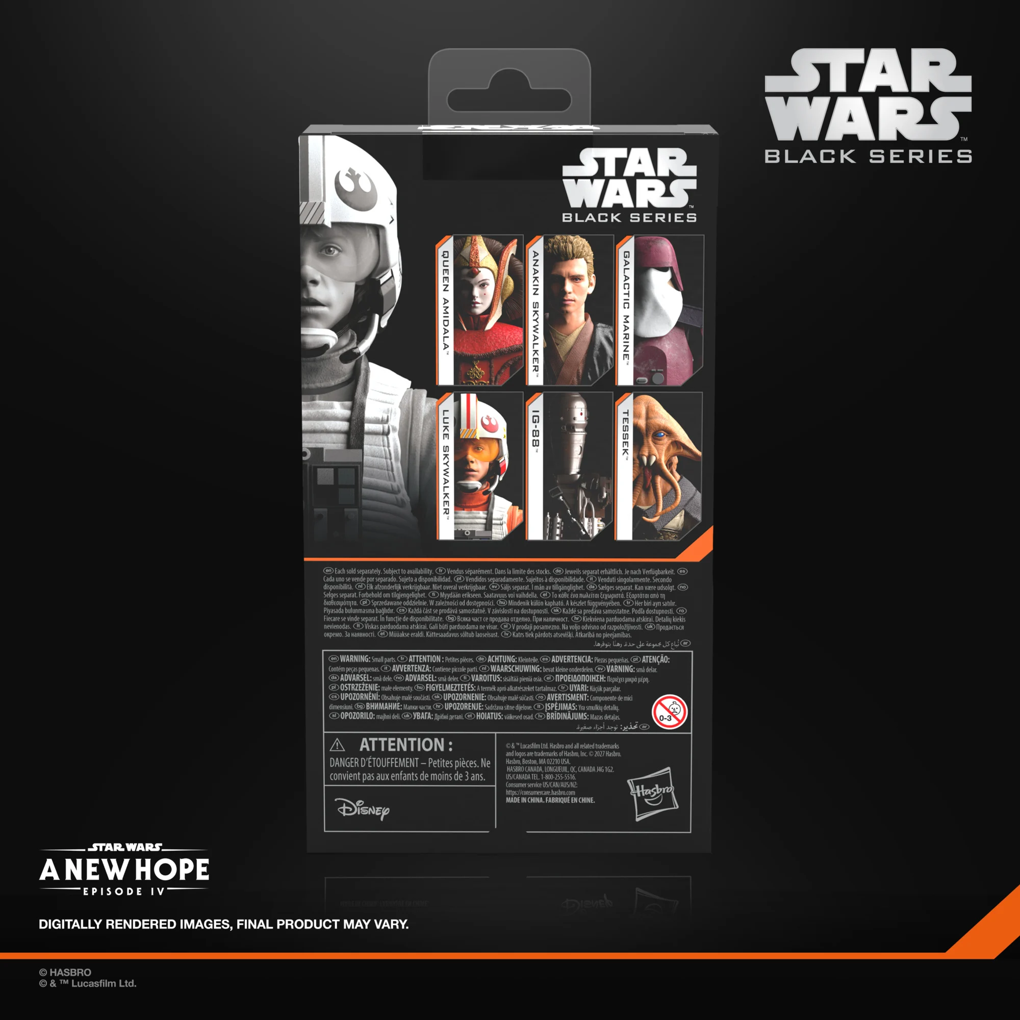 The Star Wars Black Series Saga Edition Individual packages 7