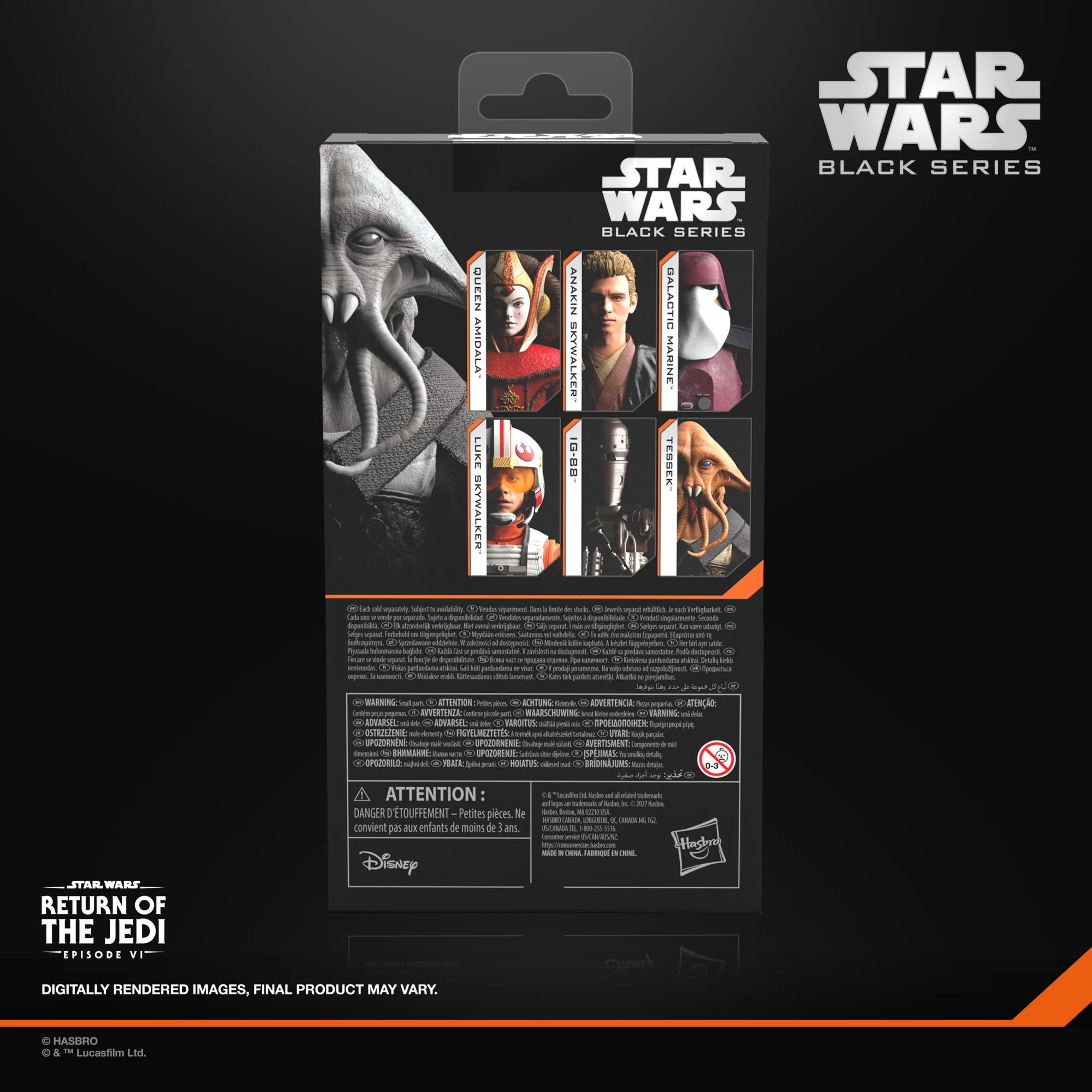 The Star Wars Black Series Saga Edition Individual packages 9