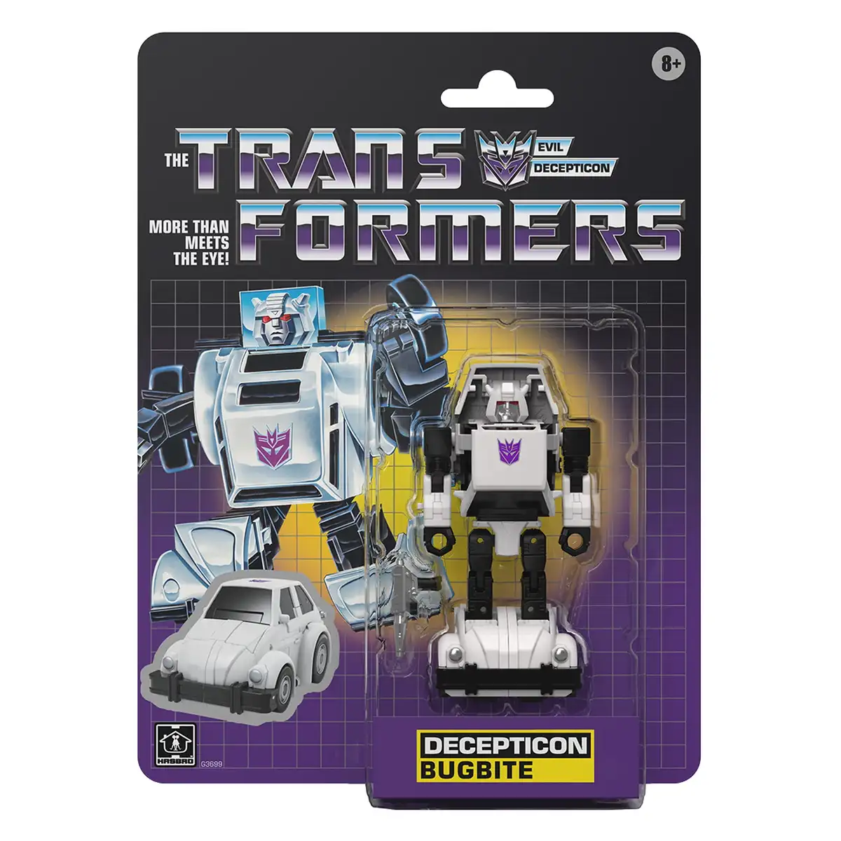 Transformers Toys Retro G1 Inspired Decepticon Bug Bite 4 inch Action Figure, 8+ 04