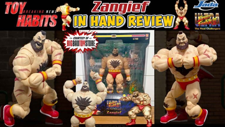 Ultra Street Fighter II by Jada Toys Zangief In Hand Review