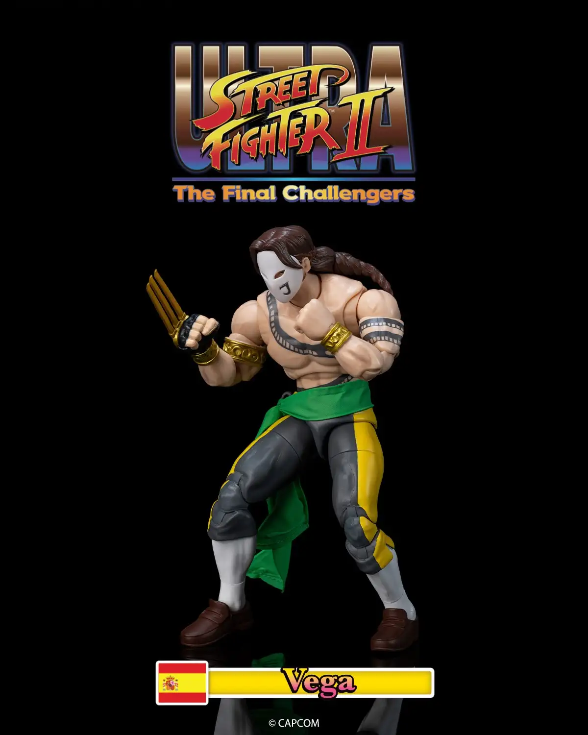 Vega Player 2 EE Exclusive Ultra Street Fighter II Jada Toys 11
