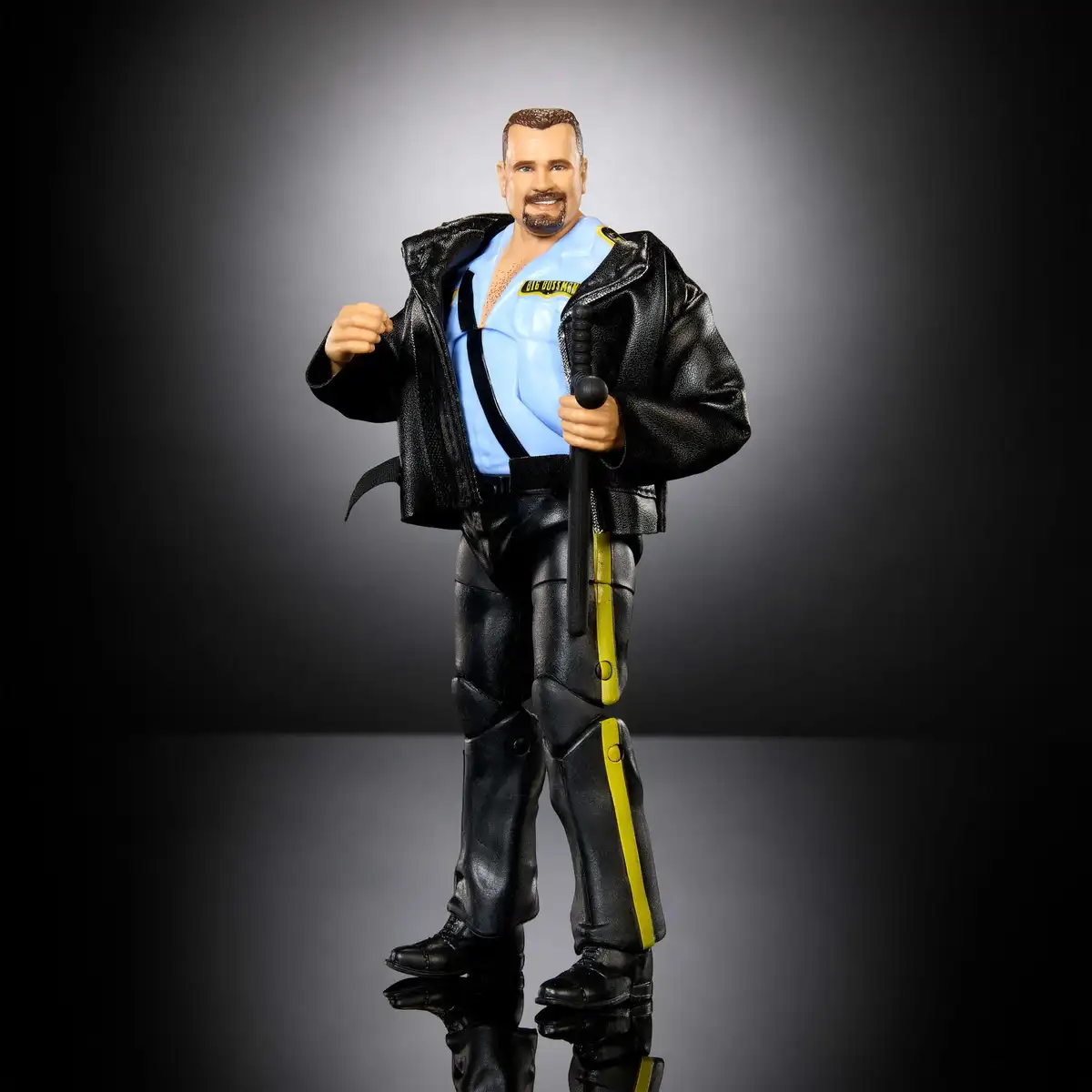 WWE SNME Big Boss Man Elite Action Figure, 6 inch Collectible Set with Articulation & Accessories (Styles May Vary) 05