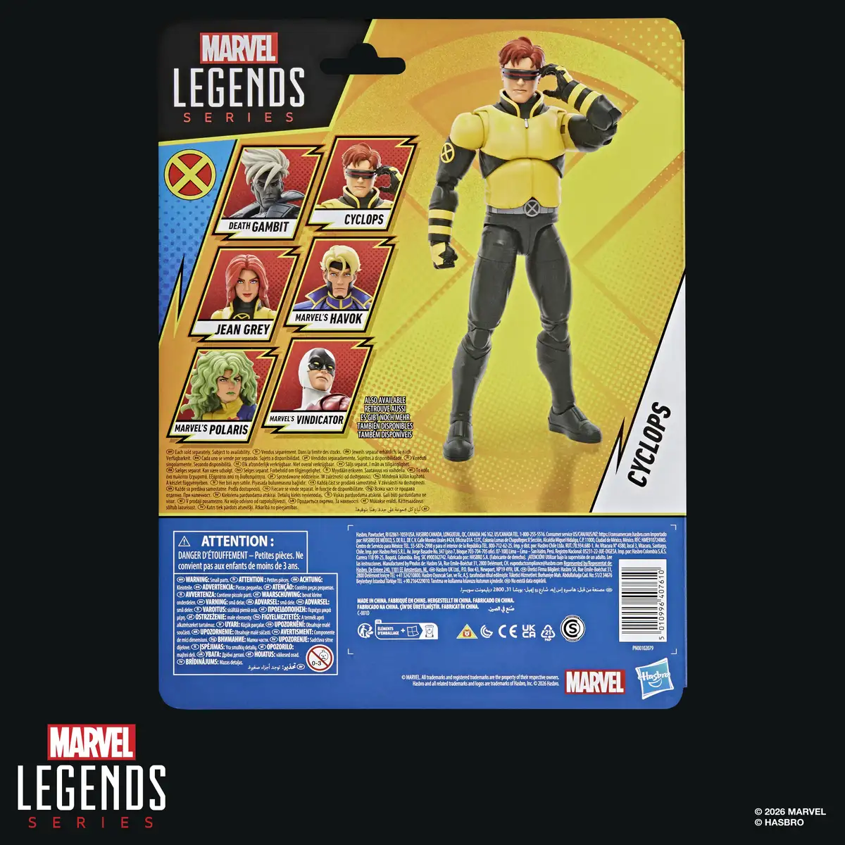 X Men '97 Marvel Legends Cyclops (Season 2) Action Figure 11
