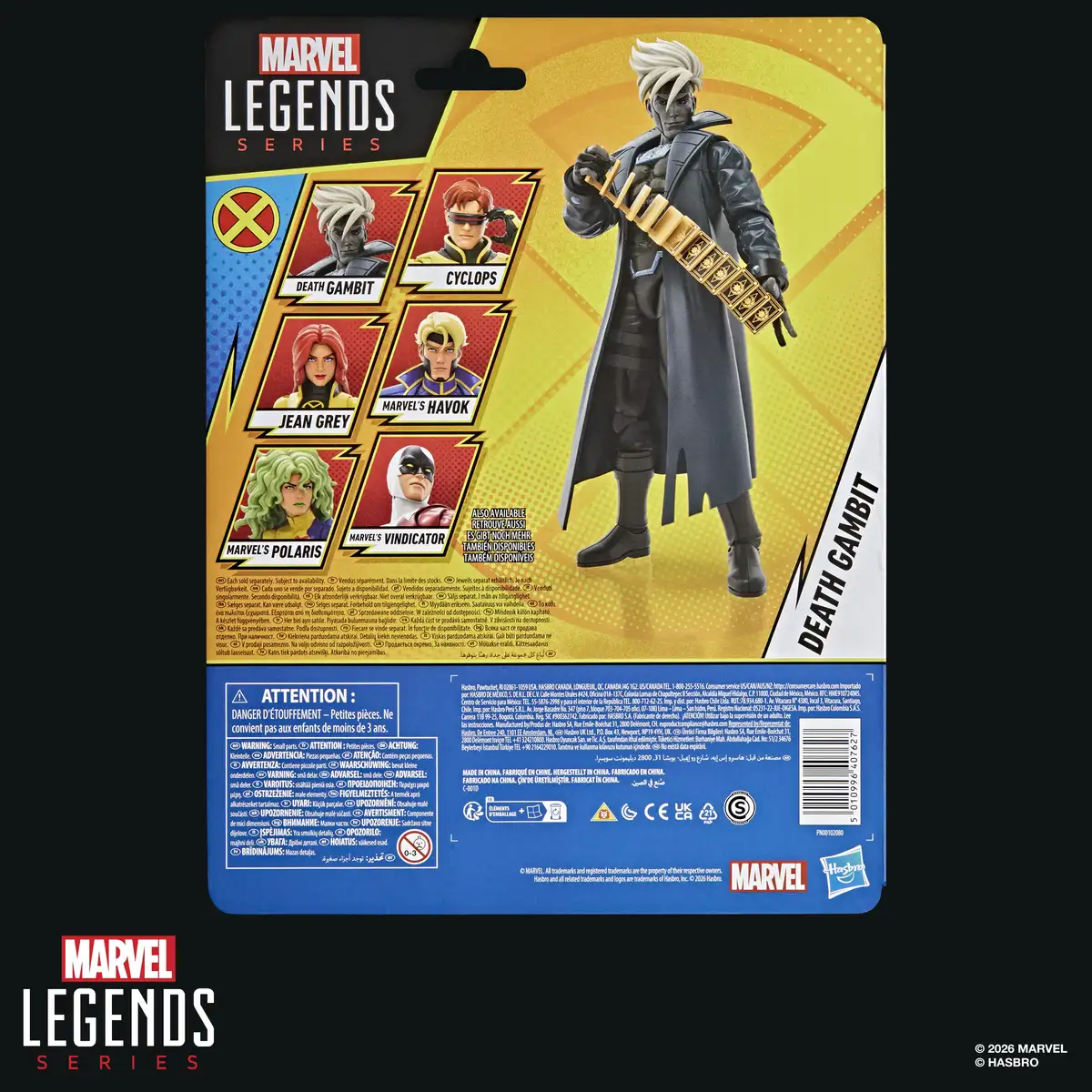X Men '97 Marvel Legends Death Gambit (Season 2) Action Figure 10