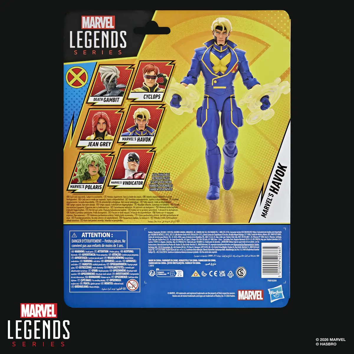 X Men '97 Marvel Legends Marvel's Havok (Season 2) Action Figure 10