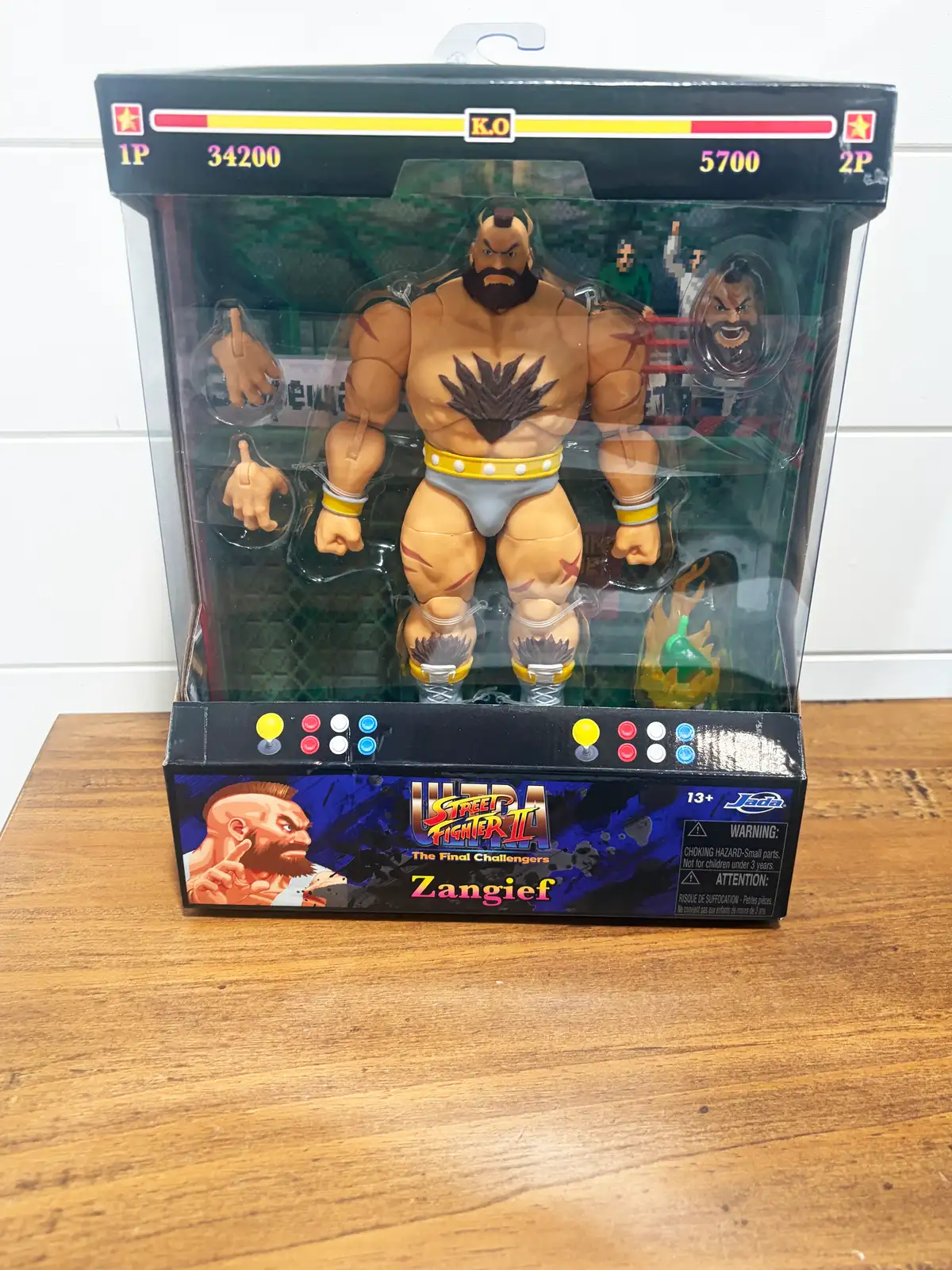 Zangief Player 2 Ultra Street Fighter II by Jada Toys IH 1