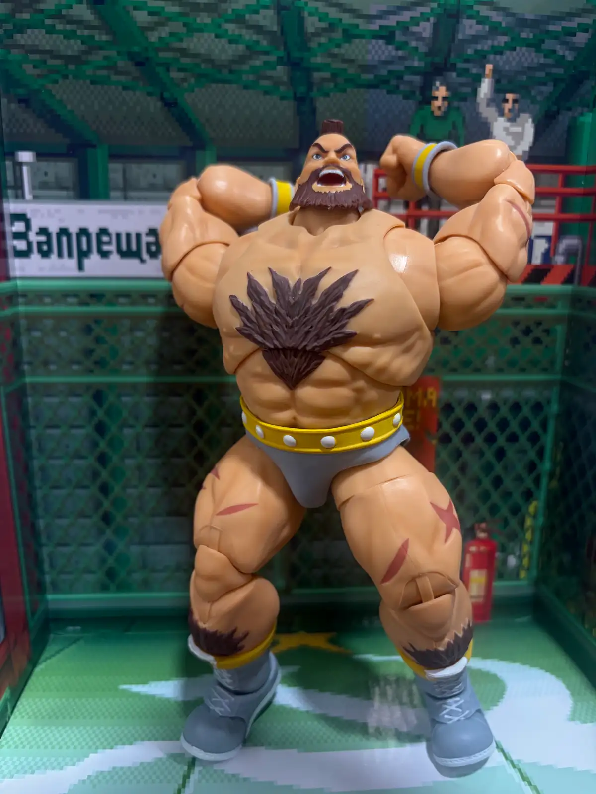 Zangief Player 2 Ultra Street Fighter II by Jada Toys IH 10