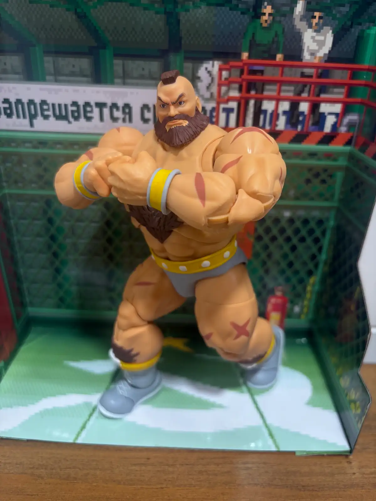 Zangief Player 2 Ultra Street Fighter II by Jada Toys IH 11