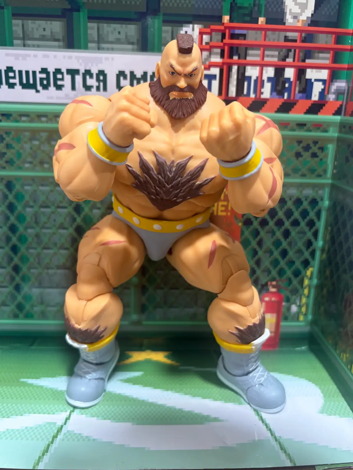 Zangief Player 2 Ultra Street Fighter II by Jada Toys IH 12