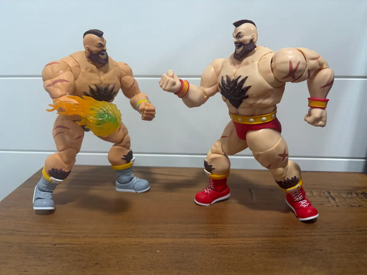 Zangief Player 2 Ultra Street Fighter II by Jada Toys IH 14