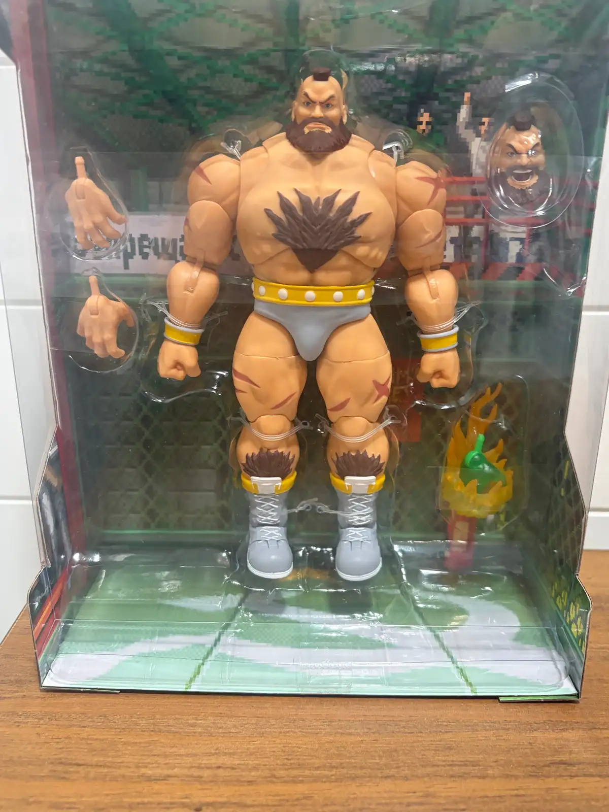 Zangief Player 2 Ultra Street Fighter II by Jada Toys IH 5