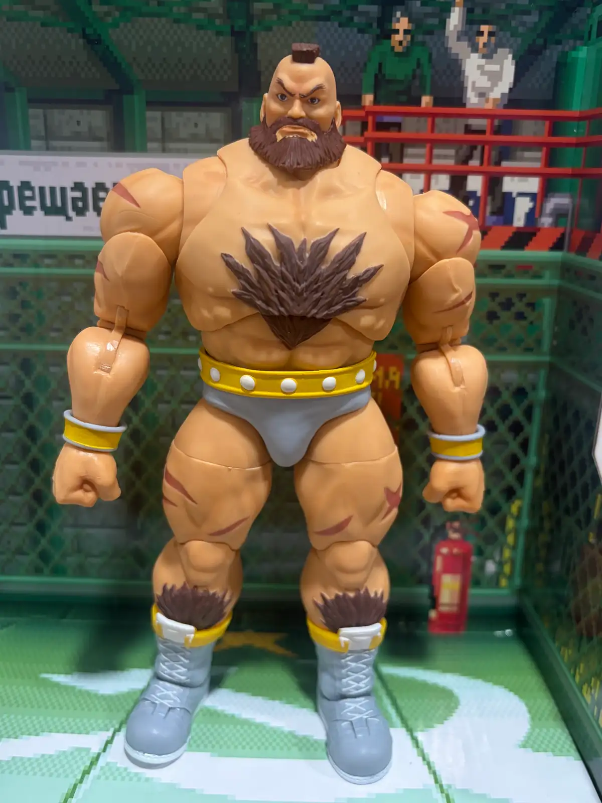 Zangief Player 2 Ultra Street Fighter II by Jada Toys IH 6