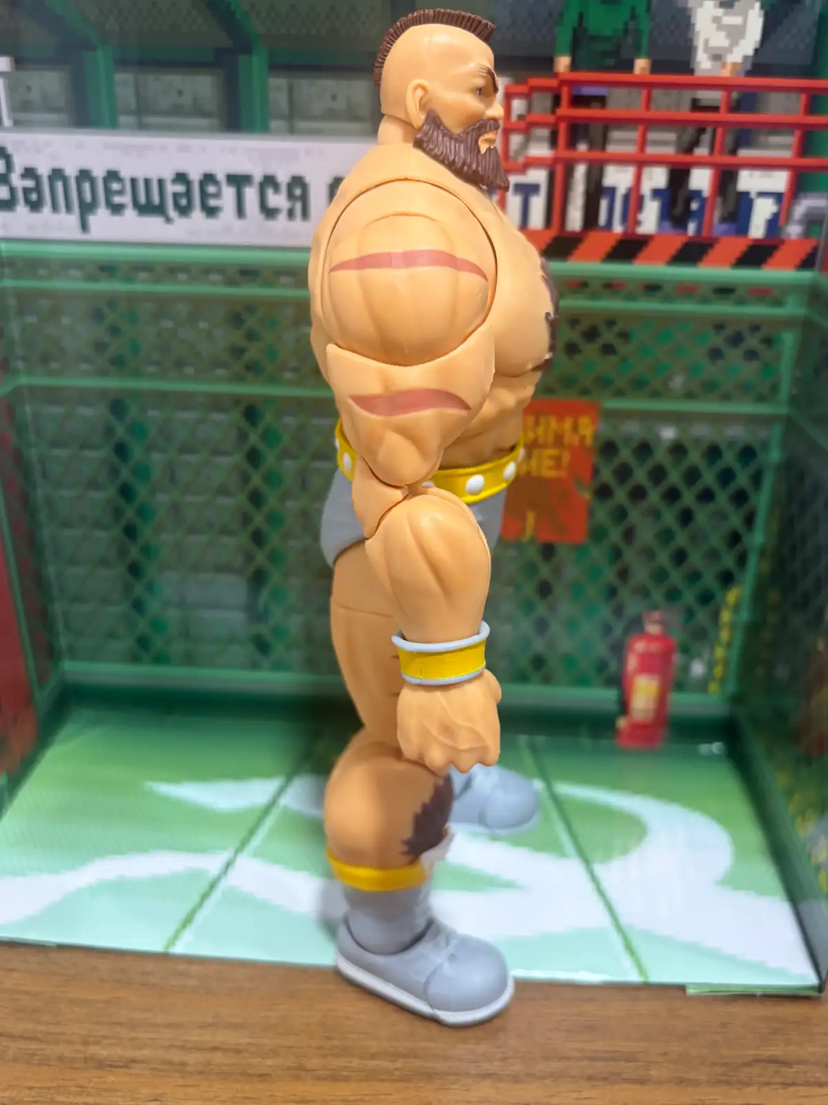 Zangief Player 2 Ultra Street Fighter II by Jada Toys IH 7