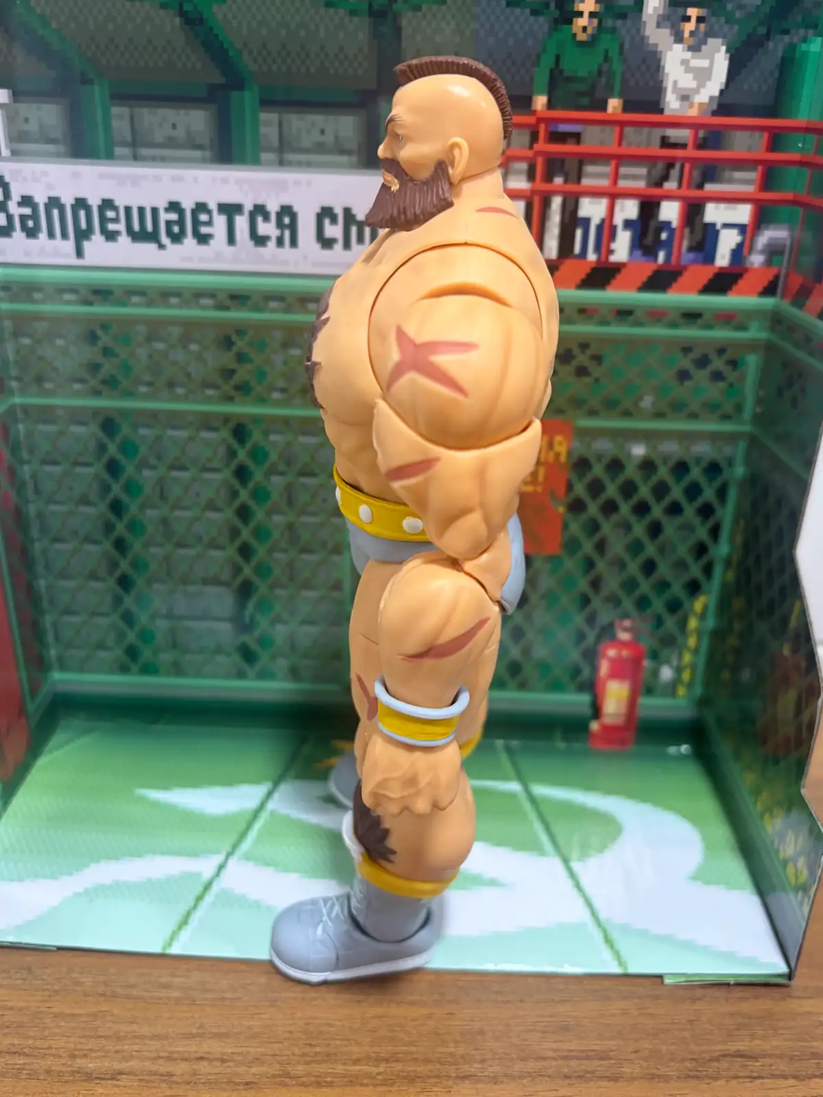 Zangief Player 2 Ultra Street Fighter II by Jada Toys IH 8