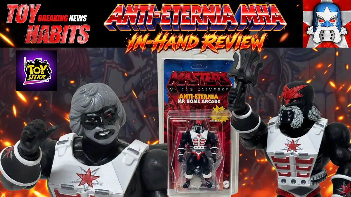 Anti-Eternia Mr. Home Arcade Limited Edition Custom Figure In-Hand Review
