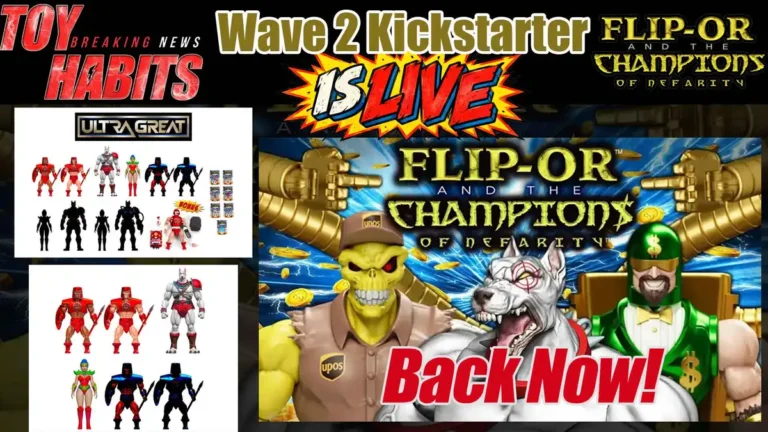 Flip-Or and the Champions of Nefarity Wave 2 Kickstarter Is Live
