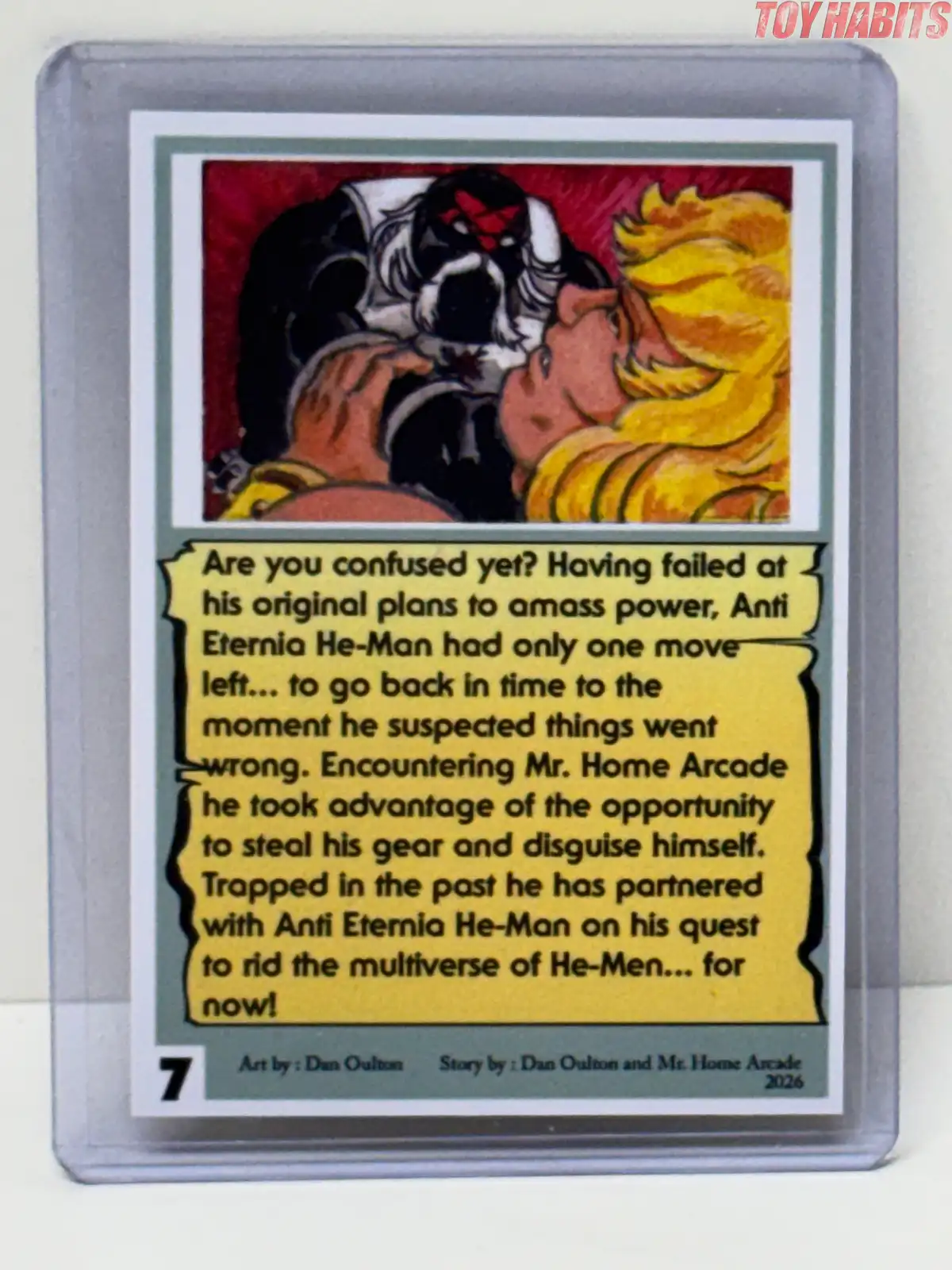 The four returning cards introduce Drunk He-Man, the original Mr.
