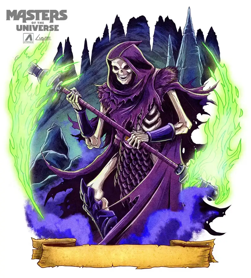 Battle for Subternia MOTU Origins Sepult-Ro Disciple illustration